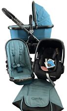 Icandy Peach Pram Pushchair In Peacock Blue With Ex-Display Maxi Cosi for sale  Shipping to South Africa