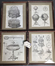 Set of 4 Antique Astronomy and Orrery Prints by Rowley with Frame for sale  Brooklyn