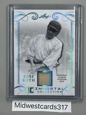 BABE RUTH 2017 LEAF BABE RUTH YANKEE STADIUM SEAT RELIC CARD NUMBER YS 30   /50 for sale  Shipping to South Africa
