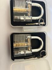 Transparent training locks for sale  NEWPORT