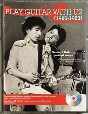 Usado, Toca la guitarra con U2 (1980-1983) Hal Leonard pestaña libro con borde de CD segunda mano  Embacar hacia Argentina
