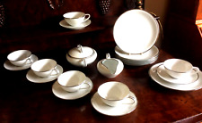 Used, 6 x Vintage White and Silver Noritake Japan Silverdale pattern Tea set vgc for sale  Shipping to South Africa