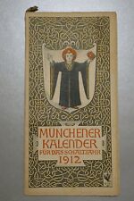 Münchener kalender 1912 gebraucht kaufen  Laufamholz