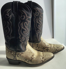 mens cowboy boots size 9 for sale  SHETLAND