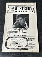 Jerry lewis signed for sale  Oakland Gardens