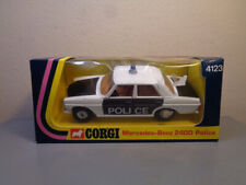 Used, CORGI TOYS No 4123 VINTAGE MERCEDES BENZ 240D POLICE MINT IN BOX for sale  Shipping to South Africa
