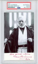 Alec Guinness ~ Firmado Obi-wan Kenobi Autografiado Star Wars ~ ADN PSA Encastrado segunda mano  Embacar hacia Argentina