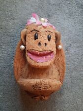 Coconut carved monkey for sale  ROYSTON