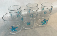 Vidro bolha Anthropologie 3D peixe azul Dbl pedras da moda antiga soprado à mão 12 oz comprar usado  Enviando para Brazil