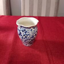 Vase blue white for sale  CHEPSTOW