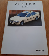Folheto de vendas de carros OPEL VECTRA TAXI, 1996 catálogo de texto alemão / prospekt comprar usado  Enviando para Brazil
