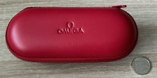 Omega red leather for sale  HIGH WYCOMBE