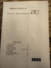 Korg i5s service for sale  Richmond