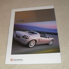 Vauxhall vx220 brochure for sale  FAREHAM