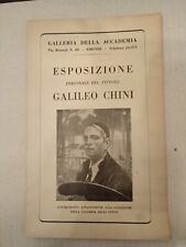 Galileo chini. esposizione usato  Firenze