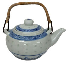 Chinese teapot blue for sale  TUNBRIDGE WELLS