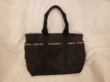 Raulph Lauren Polo Jeans Co - Black Tote Bag multiple pockets Laptop Travel  for sale  Shipping to South Africa