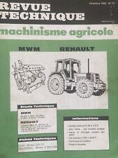 Revue technique tracteur d'occasion  Les Pavillons-sous-Bois
