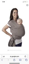 Boba Wrap Baby Carrier Gray Newborn Wrap Sling 0-36 Months to 35 lbs Used 1x for sale  Shipping to South Africa