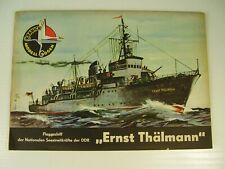 Seltener DDR KRANICH Modell Bogen Flaggschiff Ernst Thälmann, gebraucht gebraucht kaufen  Pausa