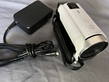 Canon VIXIA HF R800 HD Camcorder 32X Optical 57X Zoom White - Excellent for sale  Shipping to South Africa