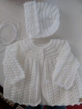 Hand knitted matinee for sale  SCARBOROUGH