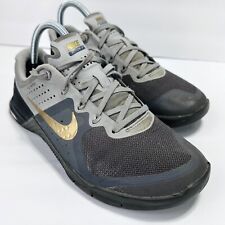 Zapatos Nike Metcon 2 ID para hombre EE. UU. 6.5 846027-991 levantamiento de pesas gris dorado segunda mano  Embacar hacia Argentina