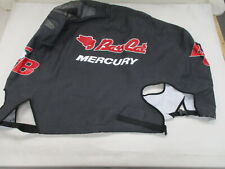 BASS CAT MERCURY MOTOR HEAD COVER 3 VENTS BLACK / RED / WHITE MARINE BOAT for sale  Shipping to South Africa
