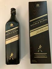 Johnnie Walker DOBLE NEGRO Botella de Whisky Escocés Vacía 750ml con Caja, usado segunda mano  Embacar hacia Argentina