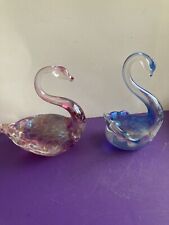 Heron glass iridescent for sale  SHANKLIN