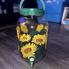 Sunflower glass beverage for sale  Newburgh