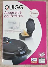 Gaufrier gaufrettes quigg d'occasion  Rambouillet