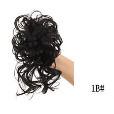 Usado, Peça de cabelo feminino natural encaracolado bagunçado coque scrunchie extensão de cabelo falso updo comprar usado  Enviando para Brazil