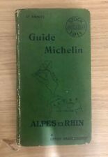 Guide michelin alpes d'occasion  France