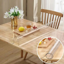 Pvc tablecloth clear for sale  Shipping to Ireland
