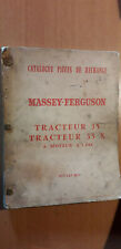 Massey Ferguson tracteur 35 35X : catalogue pièces 1964 d'occasion  Bonneval
