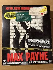 Max Payne (PC, 2001) Caixa Grande Varejo com Mousepad comprar usado  Enviando para Brazil