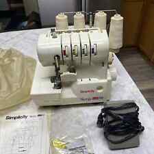 Máquina de costura Simplicity Serge Pro Serger SW432 alimentação diferencial com pedal/caixa comprar usado  Enviando para Brazil