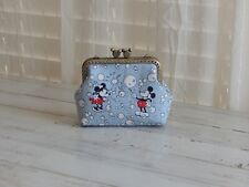 Usado, Disney Micky Minnie Mouse Soplado Burbuja Billetera Portatarjetas Cartera Cartera Cerradura de Beso segunda mano  Embacar hacia Argentina