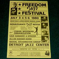 Detroit freedom jazz for sale  Saint Clair Shores