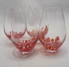 Handblown stemless wine for sale  Clearwater