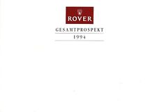 Rover prospekt 1994 gebraucht kaufen  Gladbeck