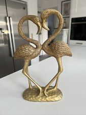 Gold effect flamingo for sale  WARRINGTON