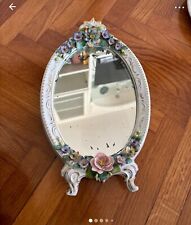 Antica specchiera ovale usato  Trieste