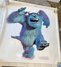 Monsters Inc DISNEY Sulley Vinyl Wall Decor 36"x35", used for sale  Shipping to South Africa