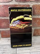 Usado, Maple Skateboards VHS Seven Steps To Heaven vídeo de skate Marc Johnson vintage raro 96 comprar usado  Enviando para Brazil