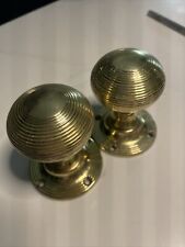 Pair brass beehive for sale  BRIGHTON