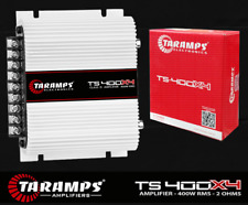 Usado, TARAMPS Amplificador 4 Canais TS 400x4 Classe D gama completa de áudio de carro 2 Ohms 400W comprar usado  Enviando para Brazil