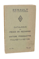 Renault. catalogue pièces d'occasion  Le Vésinet