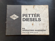 Petter diesel engines for sale  NORWICH
